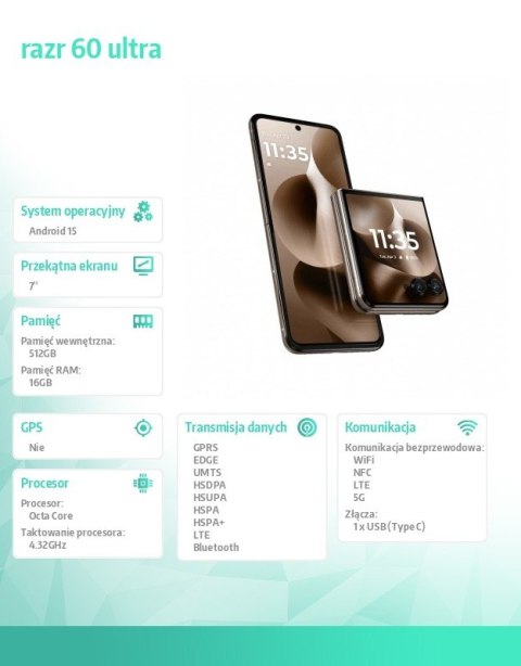 Smartfon razr 60 ultra 16/512 Mountain Trail