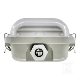 OPR. DP HOUSING 600 E 2XLAMP IP65