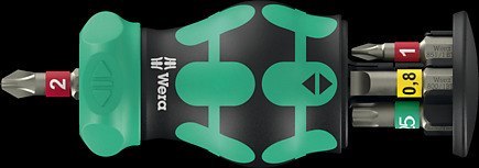 BARDZO MAŁA RĘKOJEŚĆ Z KRÓTKIM UCHWYTEM DO BITÓW 6 CZĘŚCI