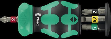 BARDZO MAŁA RĘKOJEŚĆ Z KRÓTKIM UCHWYTEM DO BITÓW 6 CZĘŚCI