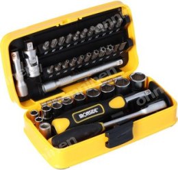 ZESTAW 38 CZĘŚCIOWY BITÓW I NASADEK