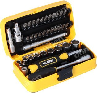 ZESTAW 38 CZĘŚCIOWY BITÓW I NASADEK