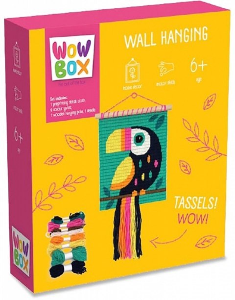 Zestaw kreatywny WOW BOX Makrama Tukan