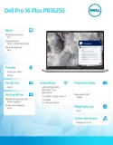 Laptop Dell Pro 16 Plus PB16250 W11P U7 255U/16GB/512GB SSD CL25/16 FHD+/Int/FgrPr&SmtCd/FHD/IRCam/Mic/WLAN+BT/BcklKb/3C/3YPS Al