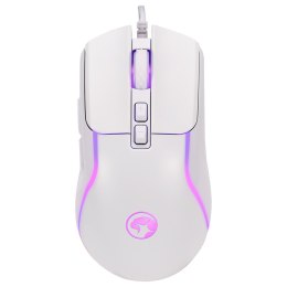 Marvo CAPO 20 Mysz przewodowa, biała, 8000DPI