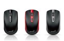 Genius ECO-8150 Mysz bezprzewodowa, czarno-czerwona, 1200DPI