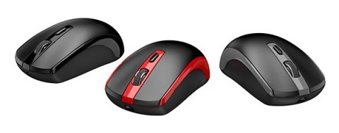 Genius ECO-8150 Mysz bezprzewodowa, czarno-czerwona, 1200DPI