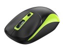Genius NX-7123 Mysz bezprzewodowa, czarno-zielona, 1200DPI