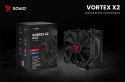 Chłodzenie procesora CPU Vortex X2 Black