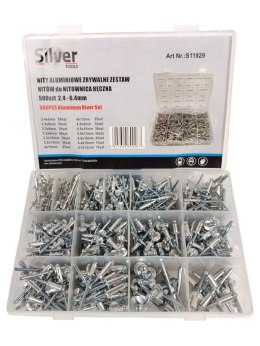 NITY ZRYWALNE 2,4 - 6,4mm 500szt /SILVER