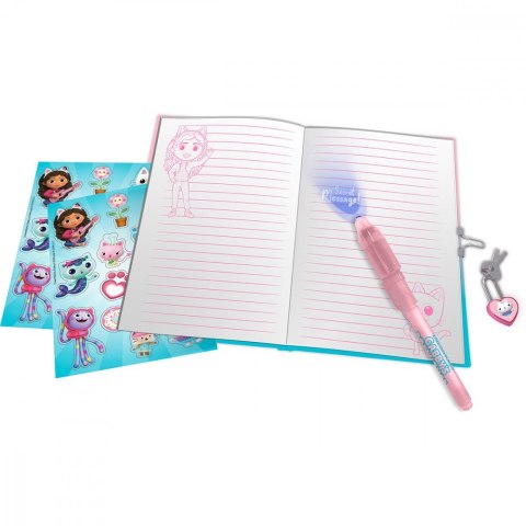 Pamiętnik z magicznym długopisem Koci Domek Gabi