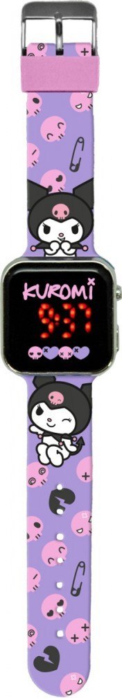 Zegarek LED Kuromi Hello Kitty