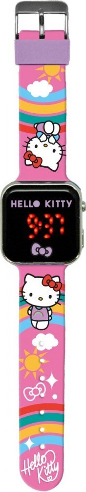 Zegarek LED z kalendarzem Hello Kitty