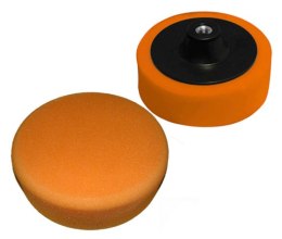 DYSK 180mm POLERSKI GĄBKA POMARAŃ. M14.. .....ŚREDNIA/SILVER