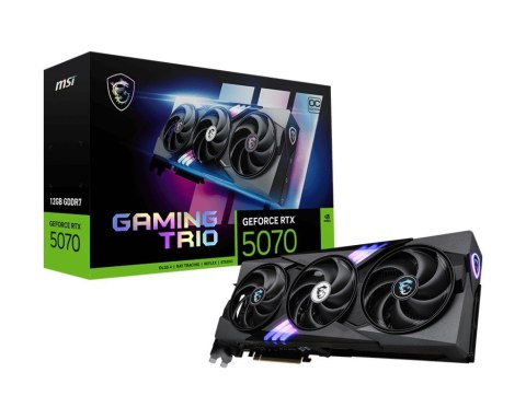 Karta graficzna GeForce RTX 5070 12G GAMING TRIO OC GDDR7 192bit HDMI/3DP