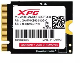 OUTLET_1: Dysk SSD Adata XPG GAMMIX S55 512GB M2230 (OUTLET)