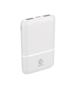 Powerbank P5 (5 000mAh 10W), moc wyjściowa 10W zapewnia szybkie i stabilne ładowanie kompatybilnych urządzeń, jednoczesne ładowa