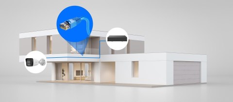 Zestaw do monitoringu Hilook 6 kamery IP IPCAM-B8-30DL/A