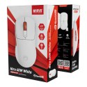 Marvo NIRO 60 Mysz biała, 12000DPI, Tri-Mode