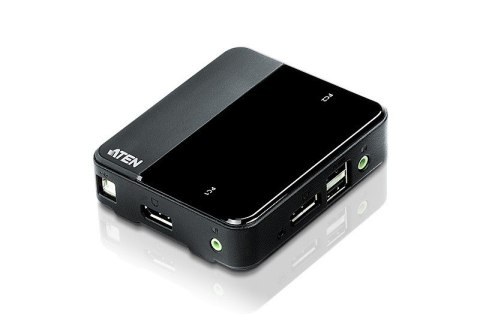 Przełącznik KVM 2-Port USB 4K DP/Audio
