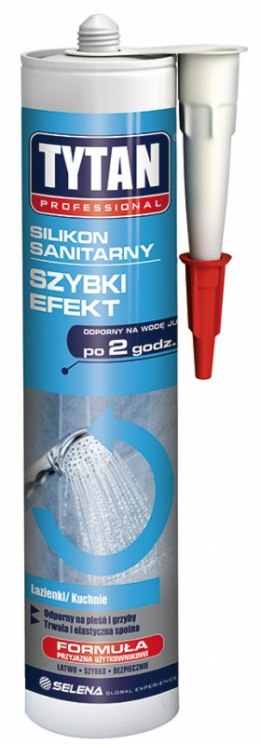 SILIKON SANITARNY TURBO EFEKT 280ML BIAŁY