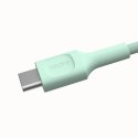 KABEL USB-C / USB-C Greencell PowerStream 120cm PD 100W zielony w oplocie