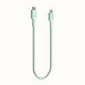 KABEL USB-C / USB-C Greencell PowerStream 120cm PD 100W zielony w oplocie