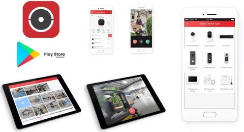 Kamera 4w1 Hilook by Hikvision kopułka 8MP TVI-T8M-20DL Black 2.8mm