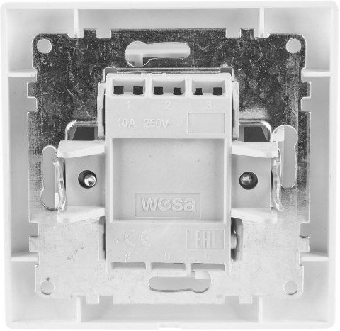 Łącznik podwójny VCX WESA LC 02 Biały