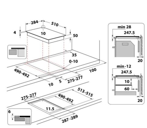 Płyta indukcyjna WSQ0530NE