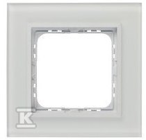 RAMKA 1-KR.BIAŁE SZK.SZRONIONE SONATA