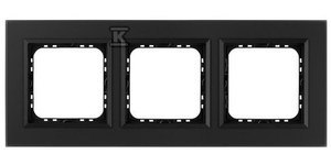 RAMKA 3-KR.CZARNE SZK.SZRONIONE SONATA