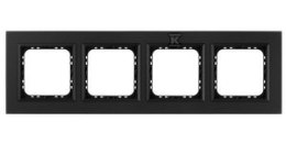 RAMKA 4-KR.CZARNE SZK.SZRONIONE SONATA