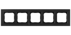 RAMKA 5-KR.CZARNE SZK.SZRONIONE SONATA