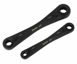 SATA ZESTAW 2 KLUCZY X6 Z GRZECHOTKĄ DWUSTRONNĄ 8 w 1