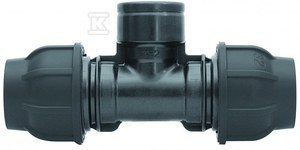 TRÓJNIK ZACISK.PP 90ST.75X2"X75 GW DO P