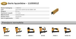 BOSTITCH ZSZYWKI S5 50mm 10M szer. 11,1mm...