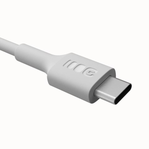 KABEL USB-C / USB-C Greencell PowerFlex 120cm PD 100W biały silikonowy