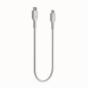 KABEL USB-C / USB-C Greencell PowerFlex 200cm PD 100W biały silikonowy