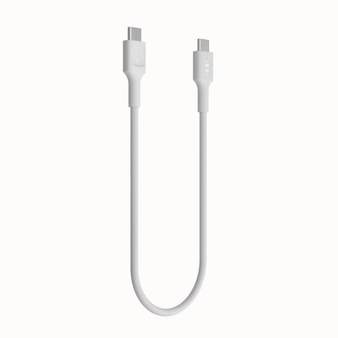 KABEL USB-C / USB-C Greencell PowerStream 200cm PD 100W biały w oplocie