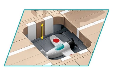 Klocki IJN Akagi Aircraft Carrier 3573 klocków