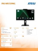 PRO MP272PMG LED/FHD/Flat/120Hz/czarny