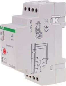 CZF-2BR CZUJ.ZAN.FAZ 3X400V 10A 2M DWUST