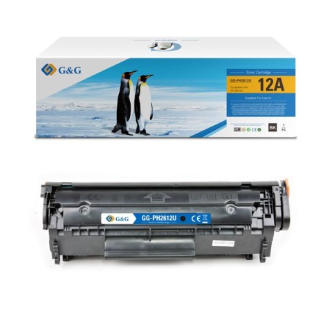 G&G kompatybilny toner z HP Q2612A, Canon CRG303, CRG104, CRG703, FX10, CRG, NT-PH2612U, HP 12A, black, 2000s, cena obowiązuje d