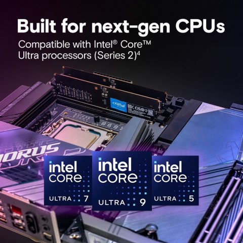 Pamięć DDR5 64GB/6400 (2*32GB) CL52 CUDIMM