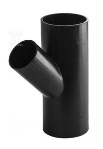 TRÓJNIK PEHD 125X75/45 S12.5 QS