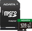 Adata Karta pamięci microSD Speed Plus 128GB UHS1 U3 V30 A2 180/160 MB/s