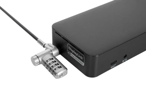 Linka zabezpieczająca Defcon z szyfrowym zamkiem seryjnym