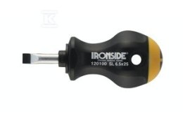 ŚRUBOKRĘT IRONSIDE KRÓTKI PŁASKI 6.5
