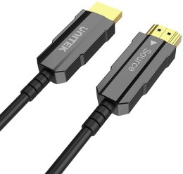 Unitek Kabel optyczny HDMI 2.0 AOC 4K 60Hz 20 m